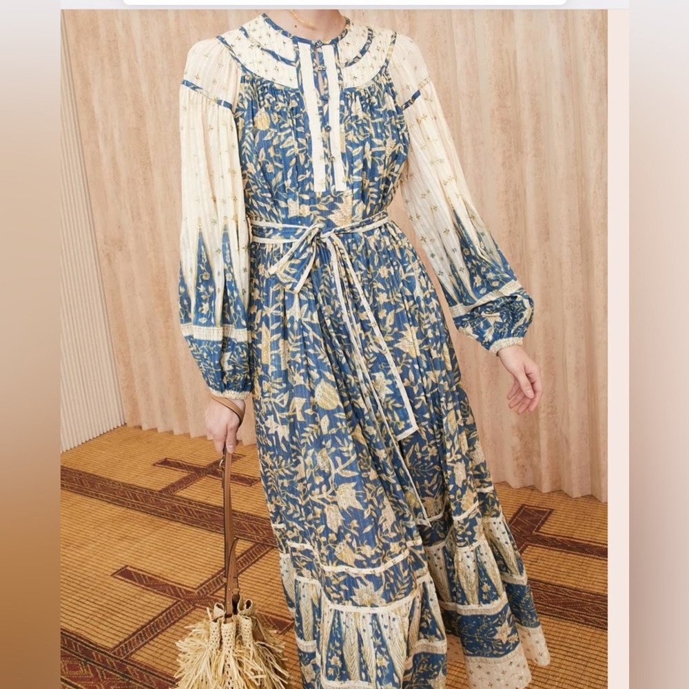 Ulla Johnson Kemala Midi Dress Sz 4